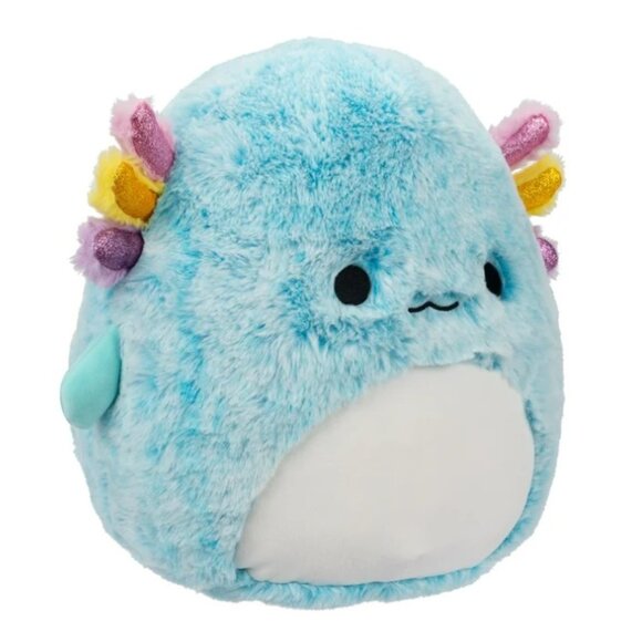 Squishmallows FuzzAMallows 12 inch Irina the Teal Axolotl - Picture 2 of 5